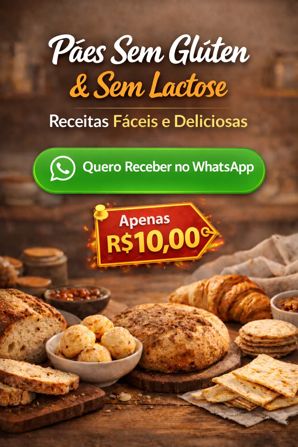 50 Receitas de Pães Caseiros